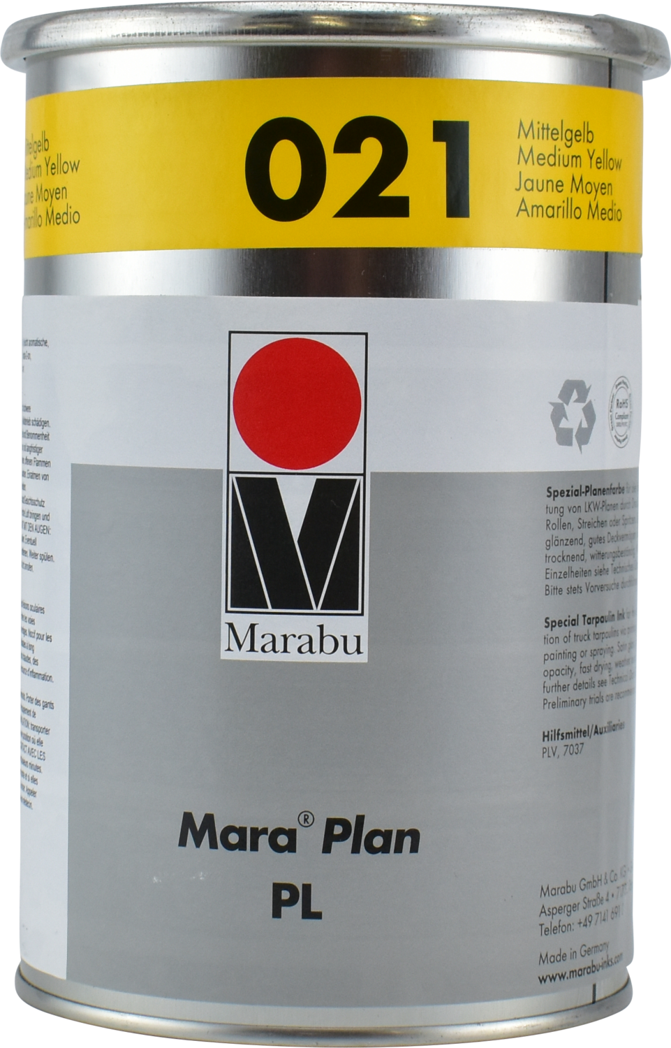 Maraplan PL 021 Medium Yellow – Uniscreen Group Ltd – NZ Digital and ...