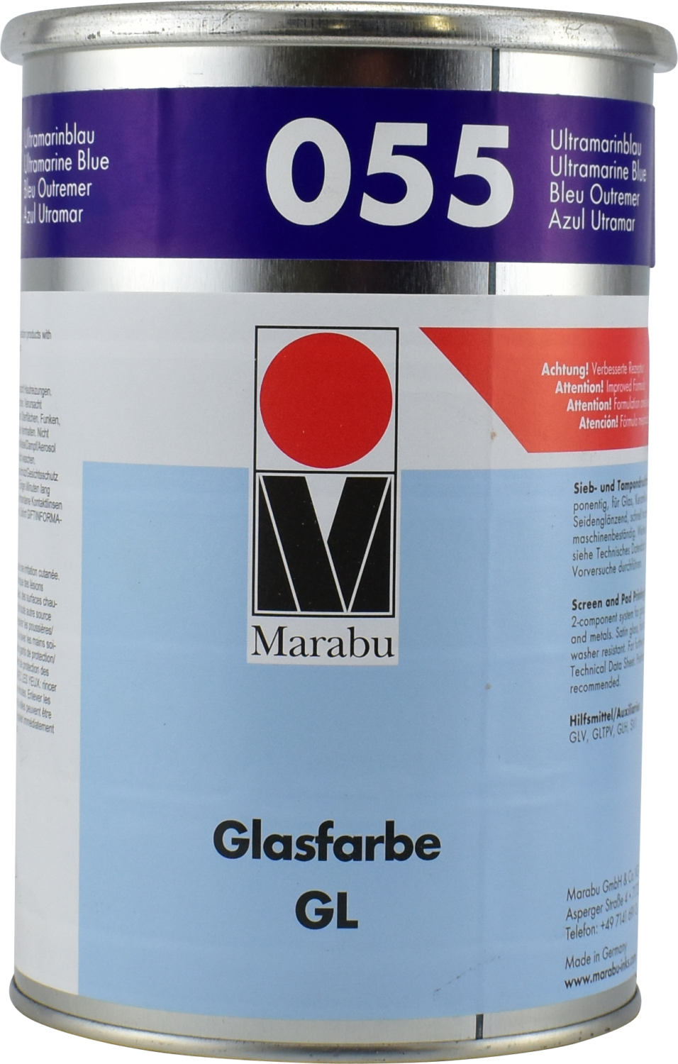 Glass ink GL 055 Ultramarine Uniscreen Group Ltd NZ Digital and