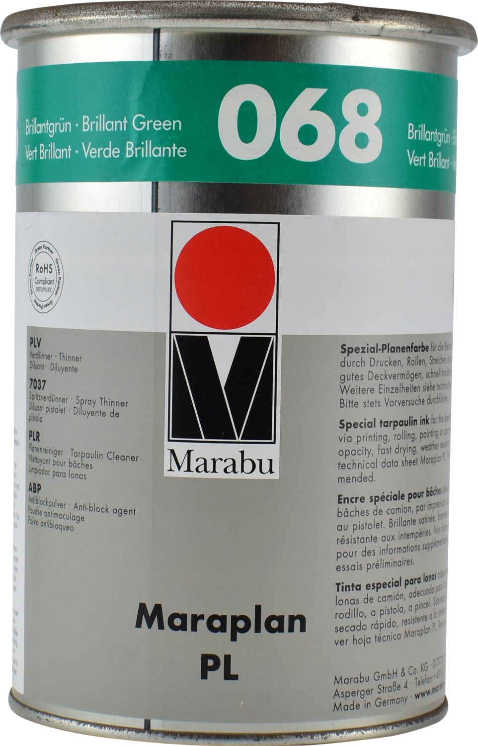 Maraplan PL 068 Brilliant Green – Uniscreen Group Ltd – NZ Digital and ...