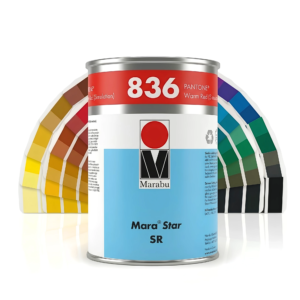 Marabu Marastar SR ink range for screen printing