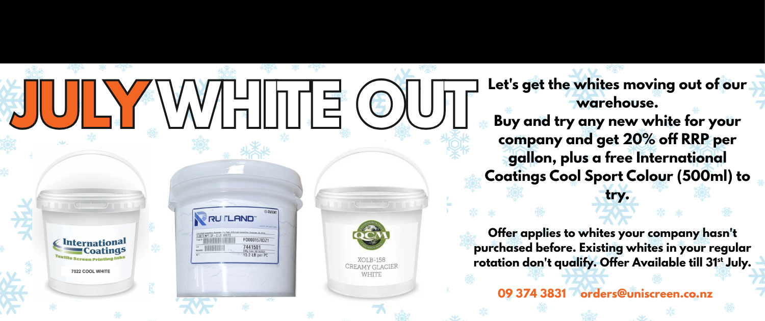 July White Out Website banner