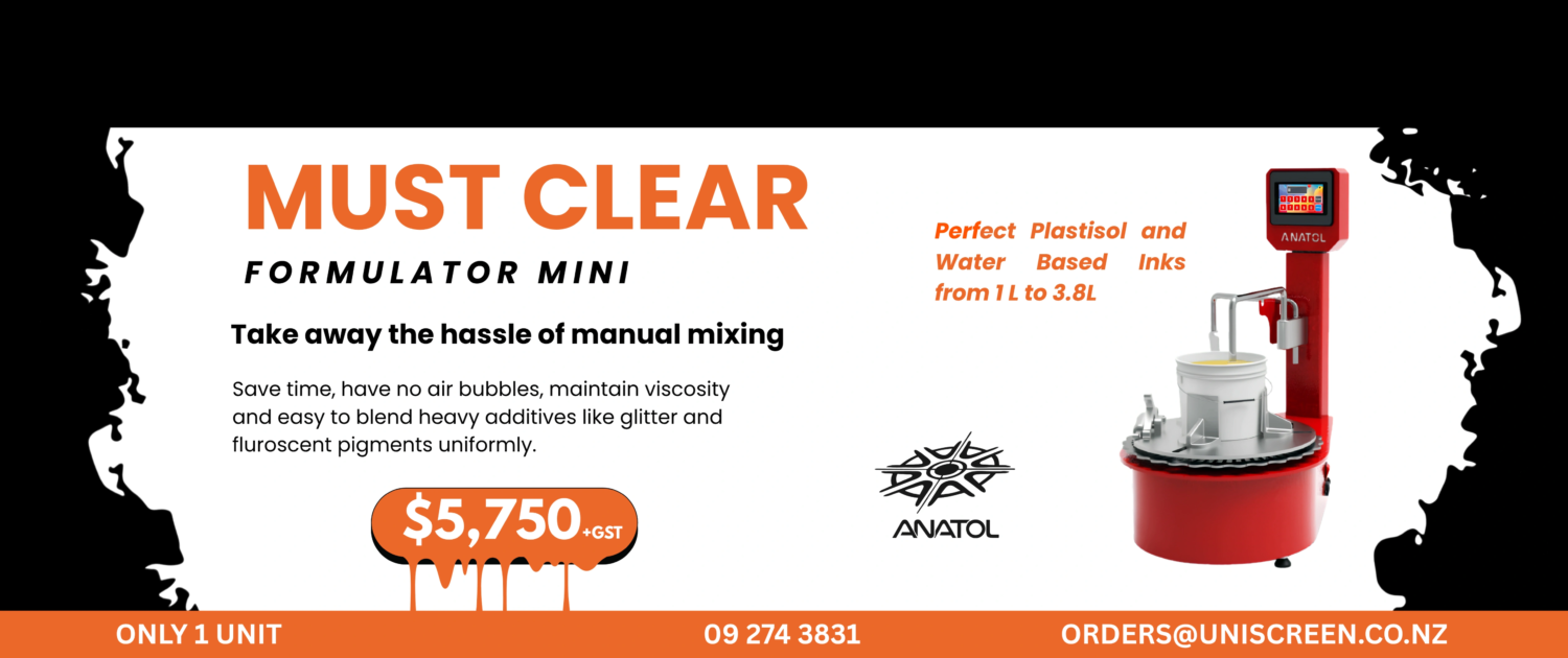 MUST CLEAR anatol mixer banner